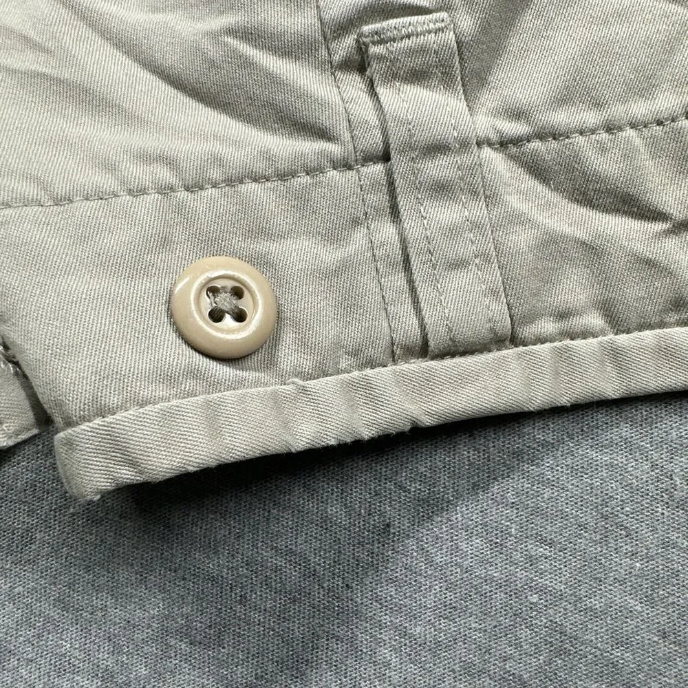 DKNY Mens Beige Chino Slim Straight Leg Super Soft Cotton Blend Size‎ 34x34